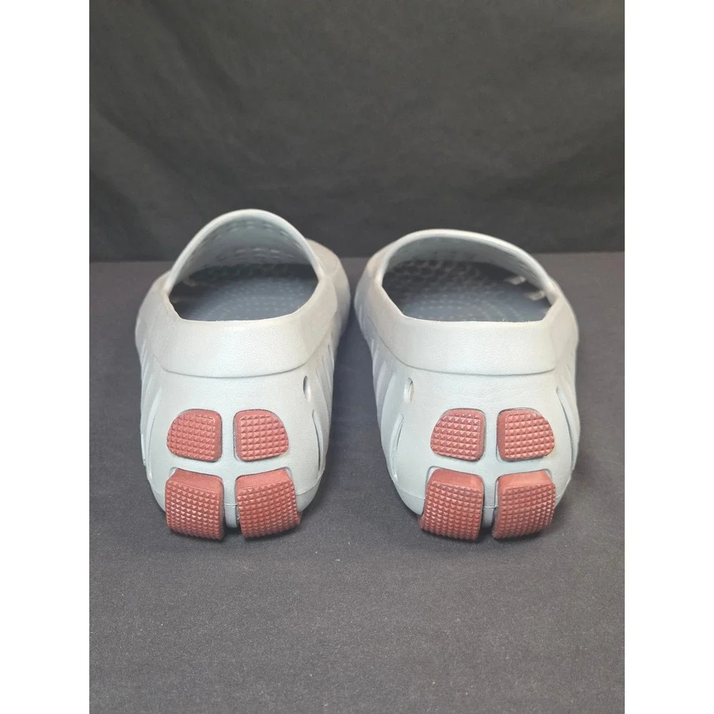 Floafers Mens Country Club Driver Grey Red‎ Water Shoes Loafers Size 13 NEW!
